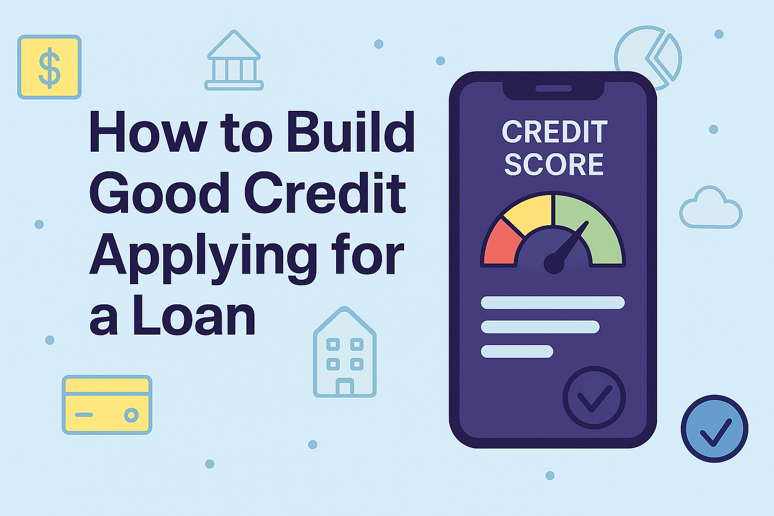 How to Build Good Credit Before Applying for a Loan