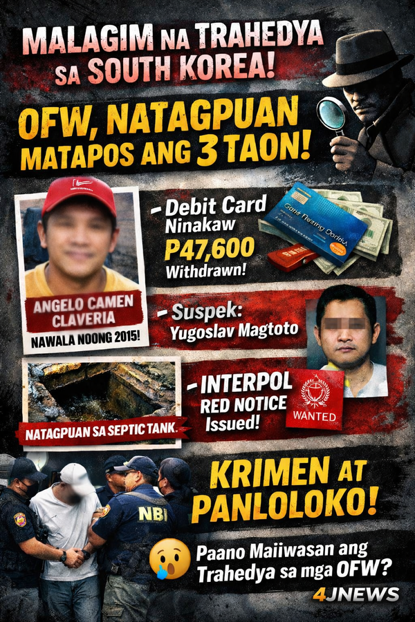 OFW Found Dead After 3 Years! Natagpuan na ang kanyang mga labi sa isang septic tank.