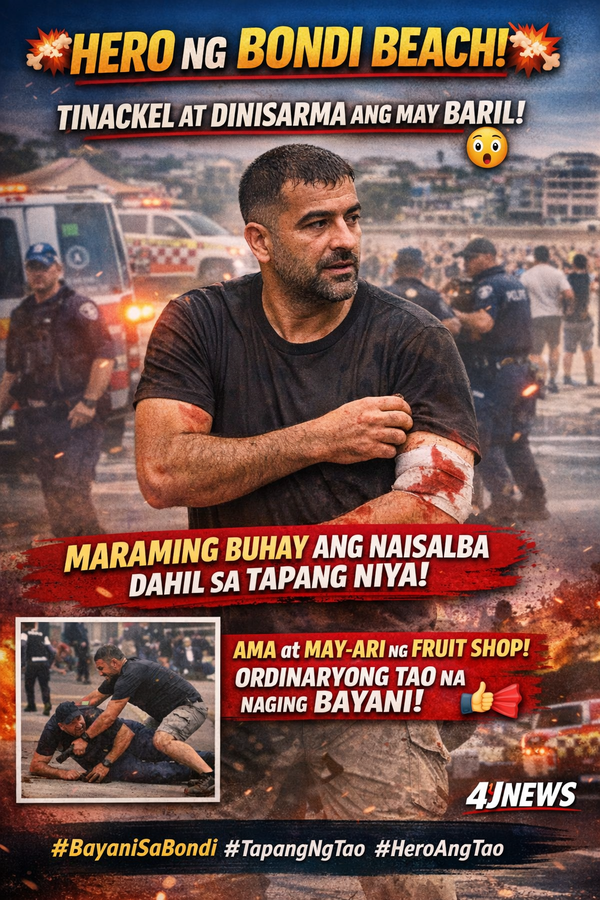 Bayani sa Bondi Beach isang fruit vendor.