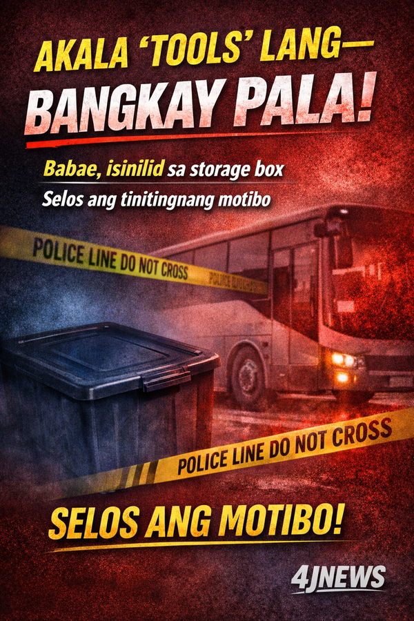 Babaeng Isinilid sa Storage Box, Suspek natukoy dahil sa barcode.