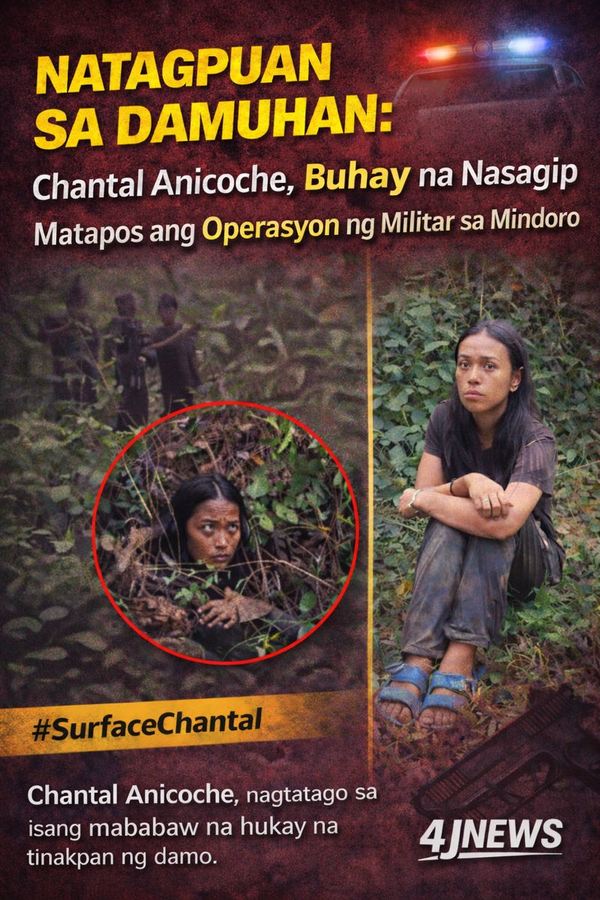 Natagpuan sa Isang Hukay: Chantal Anicoche, Buhay na Nasagip Matapos ang Operasyon ng Militar sa Mindoro